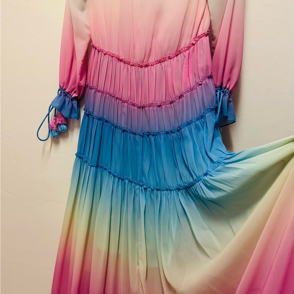 Colorful Gradient Maxi Dress - Picture 4 of 5